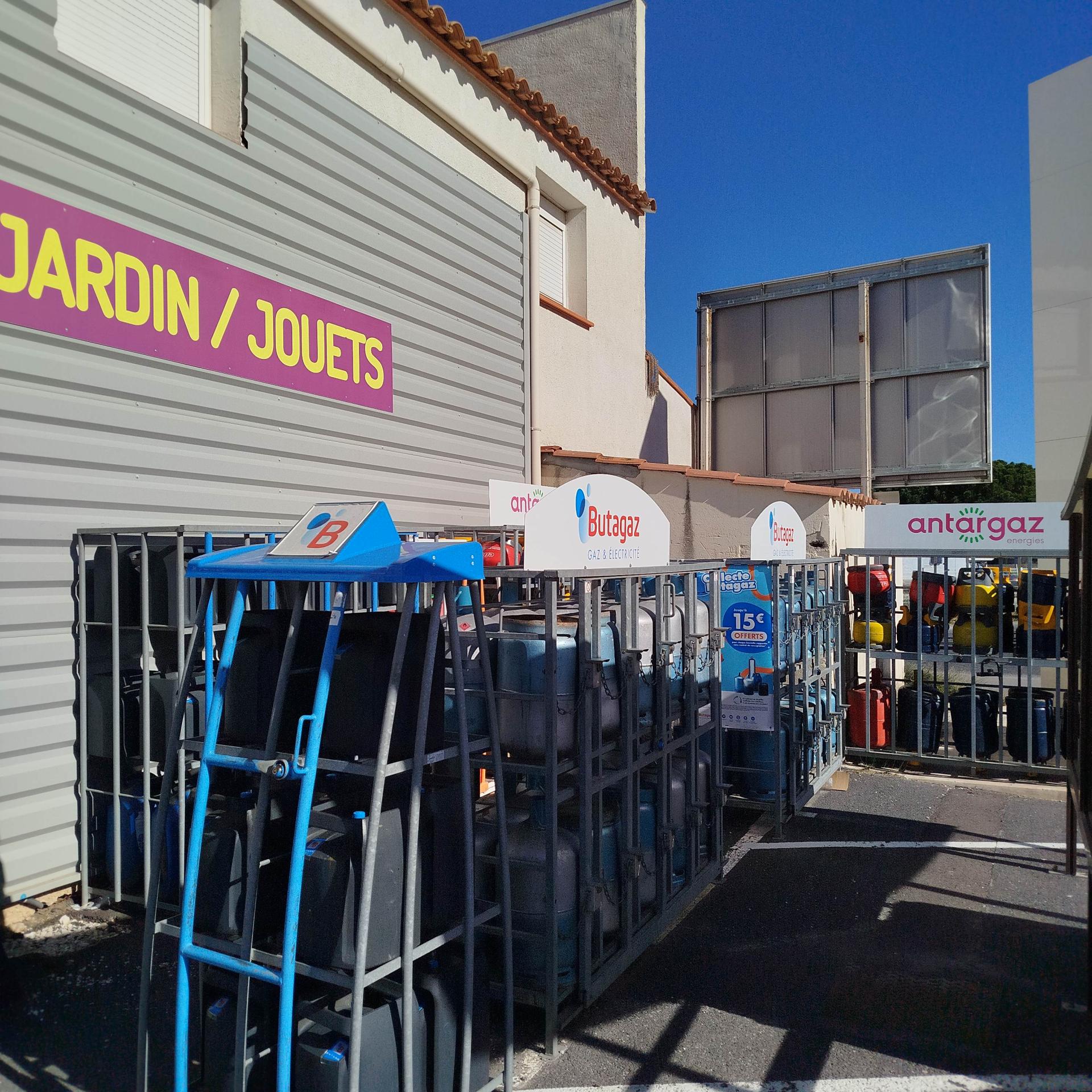 bouteilles de gaz