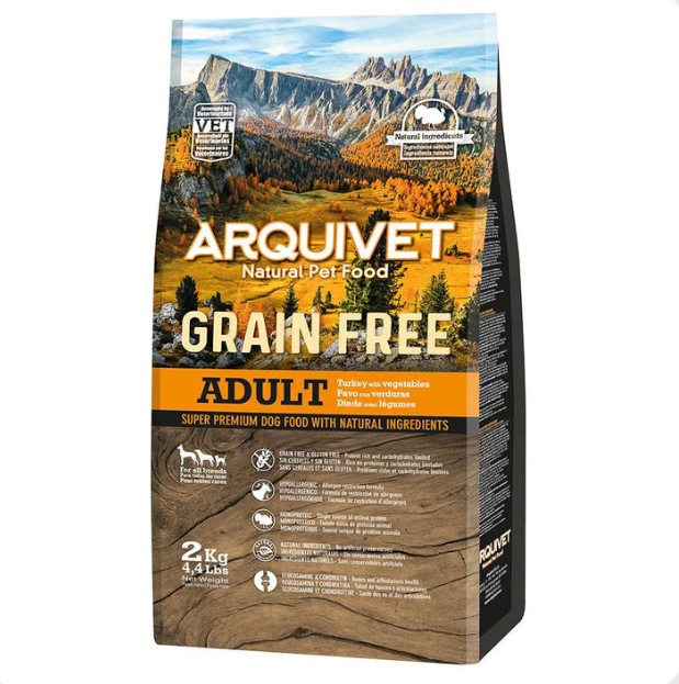Alimentation Arquivet sans céréales