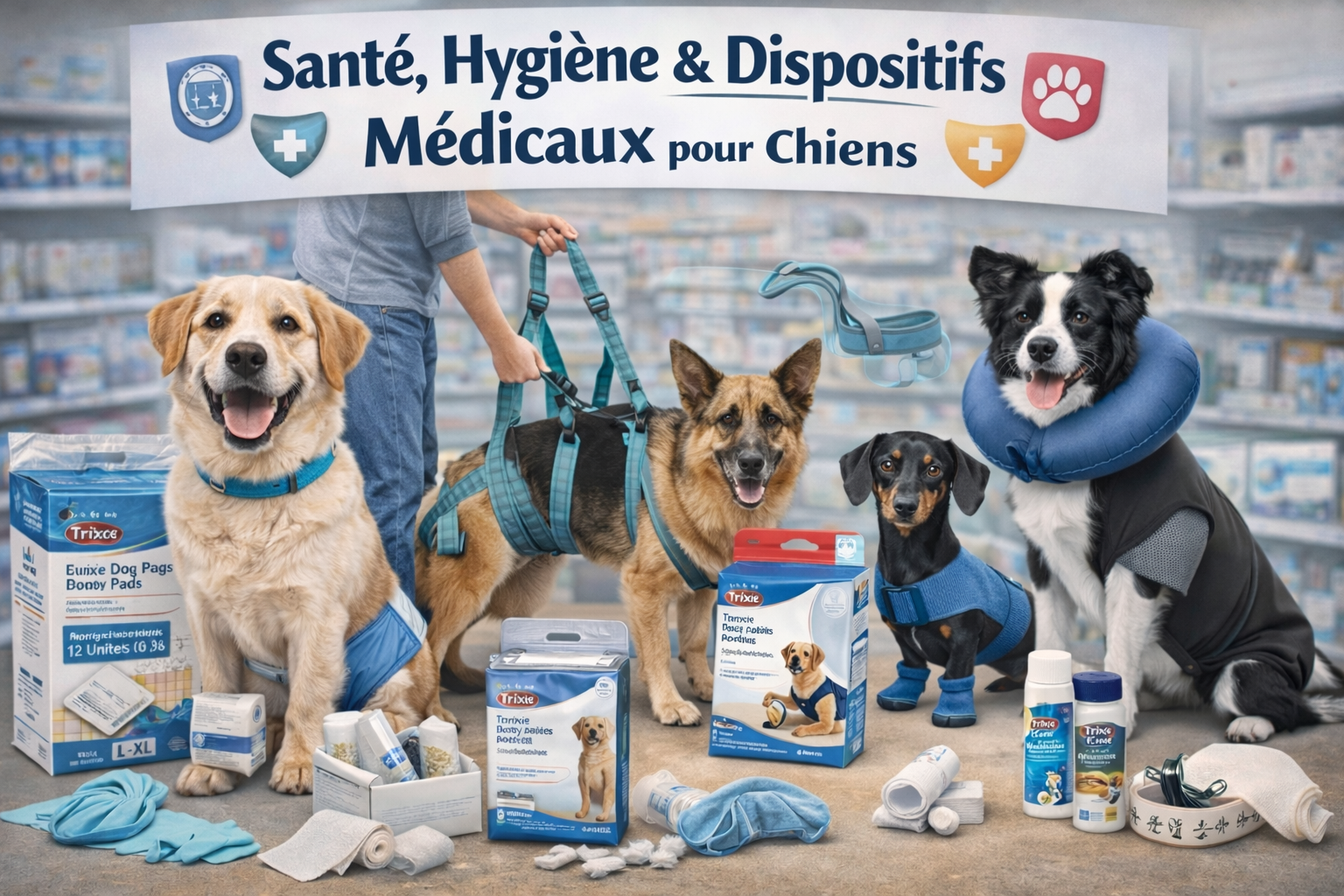 Accessoires de santé pour chiens GKO